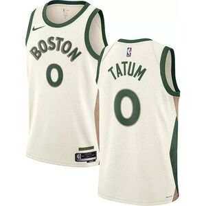 Boston Celtics‎ Jayson Tatum #0 Jersey XXL Nike City Edition Cream DX8488-133